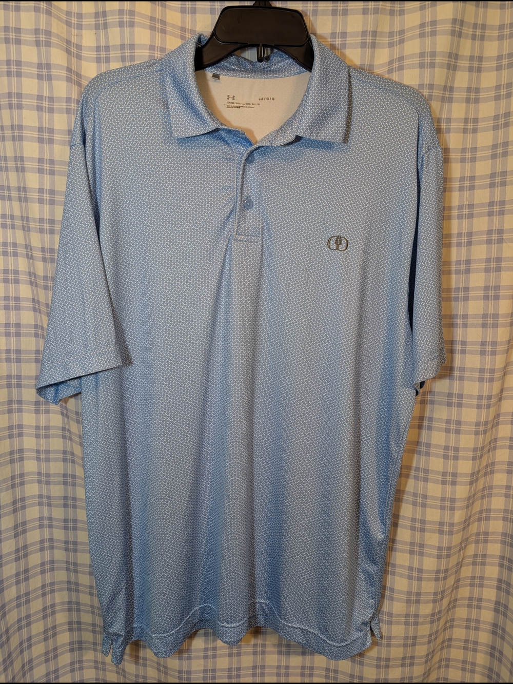 Under Armour Men's Sky Blue Performance Golf Polo